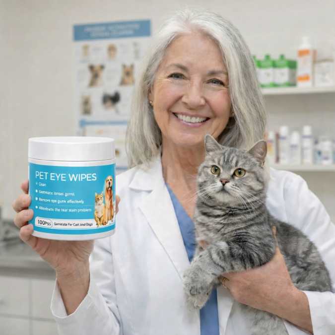Toallitas de limpieza para mascotas "Pet Eyes Wipes"